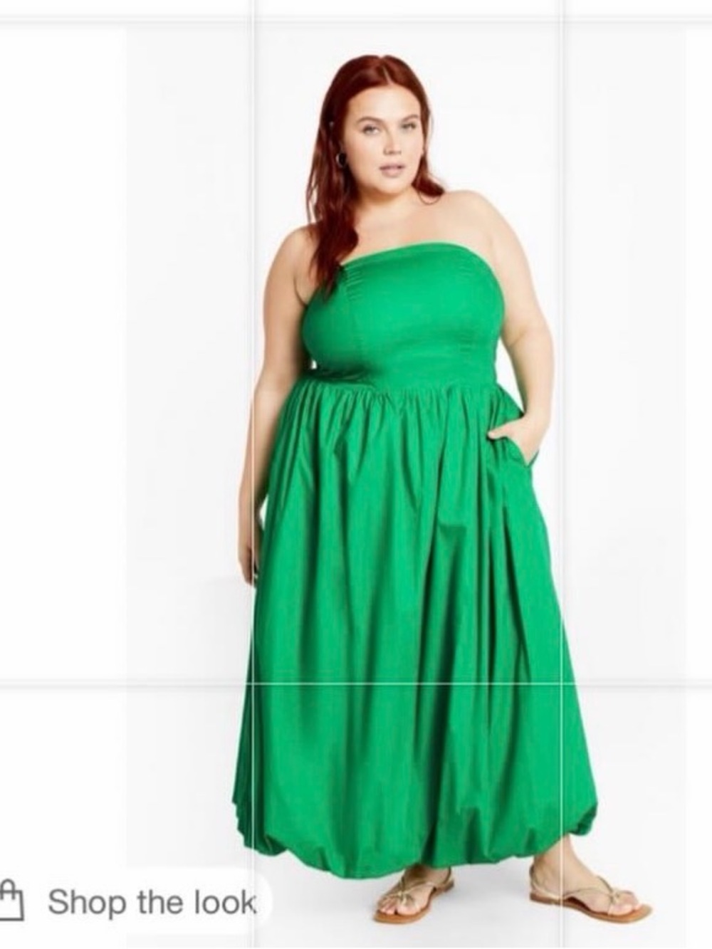 CHY CHIC | Women's Plus Size Alina Maxi Dress - bright green -Size 14 Brand New